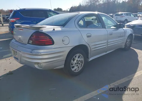 2002 Pontiac Grand Am Se1 z USA, uszkodzony, nr VIN 1G2NF52E62M501470